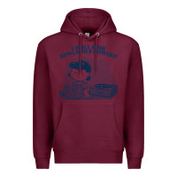 Burgundy i still miss rowland s howard  ••••• vinyl collector fan des Premium Hoodie - lanVoArt