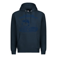 Navy i still miss rowland s howard  ••••• vinyl collector fan des Premium Hoodie - lanVoArt