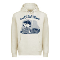 Oatmeal Heather i still miss rowland s howard  ••••• vinyl collector fan des Premium Hoodie - lanVoArt