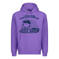 Purple i still miss rowland s howard  ••••• vinyl collector fan des Premium Hoodie - lanVoArt