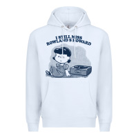 White i still miss rowland s howard  ••••• vinyl collector fan des Premium Hoodie - lanVoArt