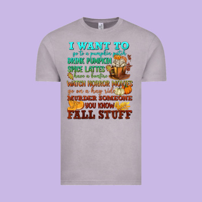 I Want To Fall Stuff Vintage Tee Designed By Nancycooperartshop