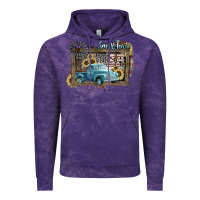 Cloud Purple Small town USA truck 4th of july Vintage Hoodie - HowdyJamesFarm