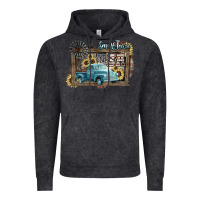 Vintage Black Small town USA truck 4th of july Vintage Hoodie - HowdyJamesFarm