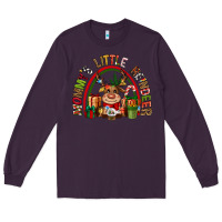 Plum mommys little reindeer christmas Long Sleeve Tee - CowGirlArtShop