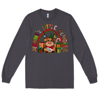 Smoke mommys little reindeer christmas Long Sleeve Tee - CowGirlArtShop