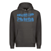 Smoke collinwood mansion from dark shadows Premium Hoodie - lanVoArt