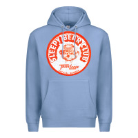 Colony Blue sleepy bear club   70s thrift store aesthetic Premium Hoodie - lanVoArt