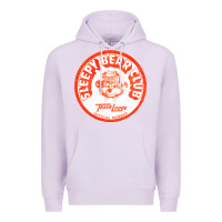 Lilac sleepy bear club   70s thrift store aesthetic Premium Hoodie - lanVoArt