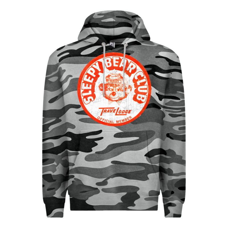 Sleepy Bear Club   70s Thrift Store Aesthetic Premium Hoodie by lanVoArt | Teevron