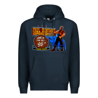 Navy paul bunyan's cupboard from the great outdoors Premium Hoodie - lanVoArt