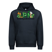 Navy st. patricks day registered nurse lpn heart Urban Hoodie - BarkalooDesign