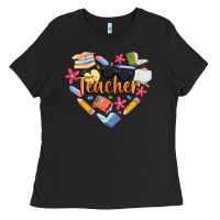 Teacher Heart Ladies Tee | Teevron