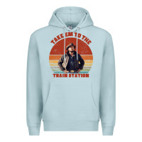 Blue Mist rip wheeler quote poster art Premium Hoodie - lanVoArt