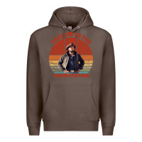 Coffee rip wheeler quote poster art Premium Hoodie - lanVoArt