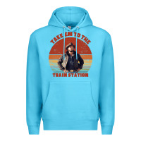 Ocean Blue rip wheeler quote poster art Premium Hoodie - lanVoArt