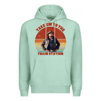 Seafoam rip wheeler quote poster art Premium Hoodie - lanVoArt