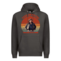 Smoke rip wheeler quote poster art Premium Hoodie - lanVoArt