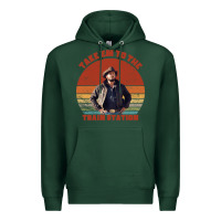 Sports Green rip wheeler quote poster art Premium Hoodie - lanVoArt