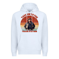 White rip wheeler quote poster art Premium Hoodie - lanVoArt