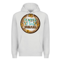 Dove Grey teacher of tiny earrings Premium Hoodie - BundleAndBundleShop