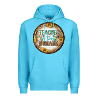 Ocean Blue teacher of tiny earrings Premium Hoodie - BundleAndBundleShop