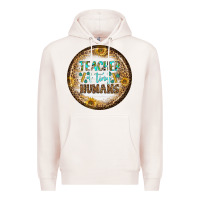 Pale Pink teacher of tiny earrings Premium Hoodie - BundleAndBundleShop