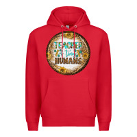 Red teacher of tiny earrings Premium Hoodie - BundleAndBundleShop