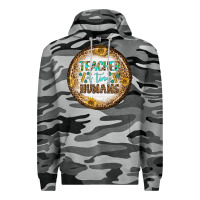 Slate Camo teacher of tiny earrings Premium Hoodie - BundleAndBundleShop