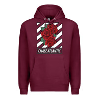 Burgundy Music Vintage Retro Chase Atlantic Gifts For Music Fans Premium Hoodie - lanVoArt