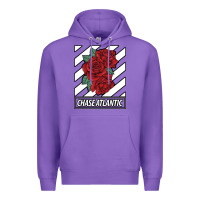 Purple Music Vintage Retro Chase Atlantic Gifts For Music Fans Premium Hoodie - lanVoArt