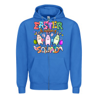 True Royal Easter Hunting Squad Zipper Hoodie - CowhideDigitalArt