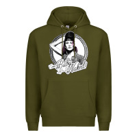 Army Green teeter come on ba Premium Hoodie - lanVoArt