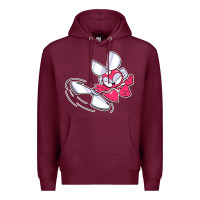 Burgundy cutman Premium Hoodie - lanVoArt