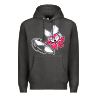 Charcoal Heather cutman Premium Hoodie - lanVoArt