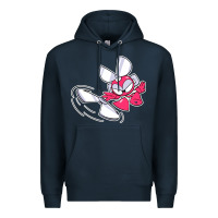 Navy cutman Premium Hoodie - lanVoArt