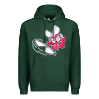 Sports Green cutman Premium Hoodie - lanVoArt