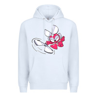 White cutman Premium Hoodie - lanVoArt