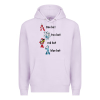 Lilac day gift mega video man games funny graphic gift Premium Hoodie - lanVoArt