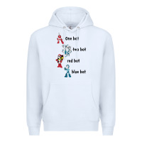 White day gift mega video man games funny graphic gift Premium Hoodie - lanVoArt