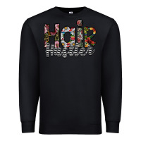 Black hair hustler Premium Sweatshirt - SublimationCraftShop