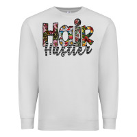Dove Grey hair hustler Premium Sweatshirt - SublimationCraftShop