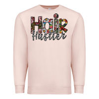 Pale Pink hair hustler Premium Sweatshirt - SublimationCraftShop