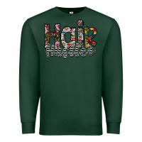 Sports Green hair hustler Premium Sweatshirt - SublimationCraftShop