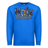 True Royal hair hustler Premium Sweatshirt - SublimationCraftShop