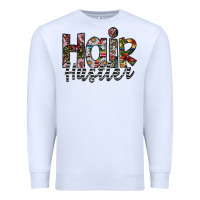White hair hustler Premium Sweatshirt - SublimationCraftShop