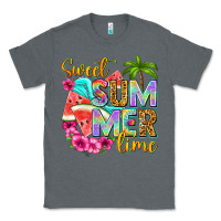 Charcoal Heather sweet summer time Classic Tee - NancyCooperArtShop