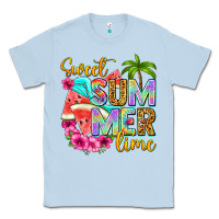 Dusty Blue sweet summer time Classic Tee - NancyCooperArtShop