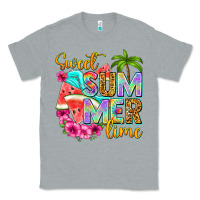 Heather Grey sweet summer time Classic Tee - NancyCooperArtShop