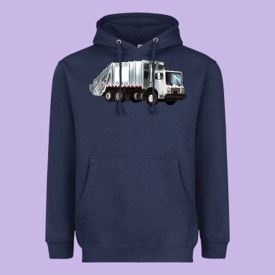 Garbage Truck Heavyweight Hoodie Designed By Artiststas